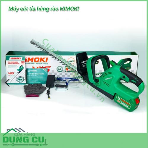 Máy cắt tỉa hàng rào dùng pin HIMOKI