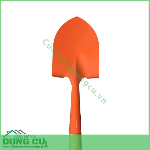 Xẻng làm vườn cán gỗ cầm tay 68cm