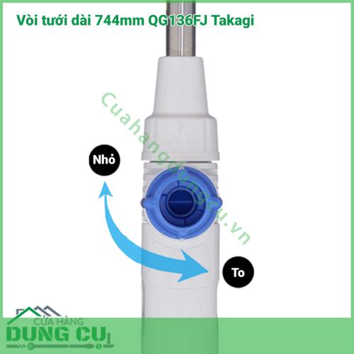 Vòi tưới dài 744mm Takagi QG136FJ