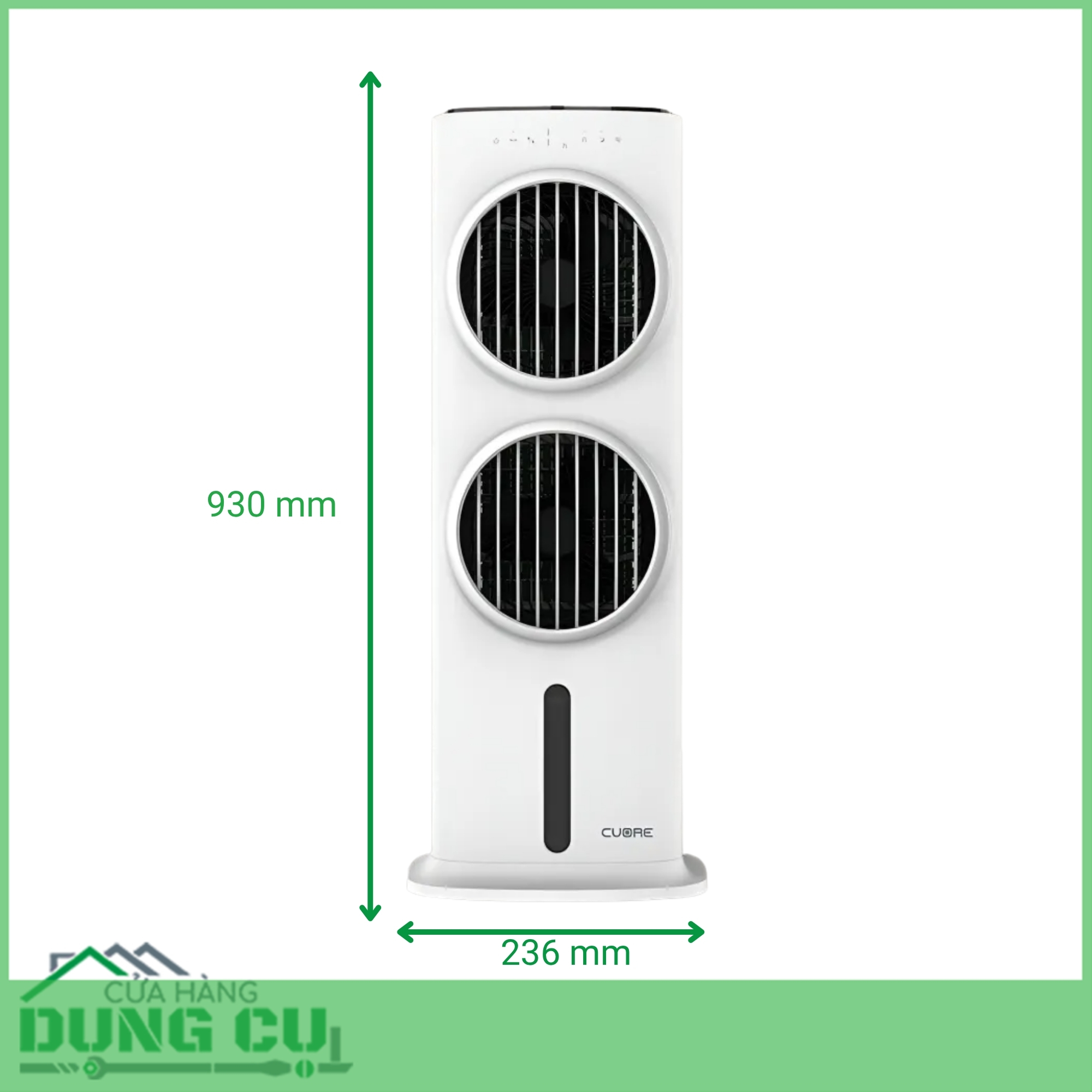 Quạt điều hoà không khí 3 chế độ làm mát Cuore 90W (QM39)