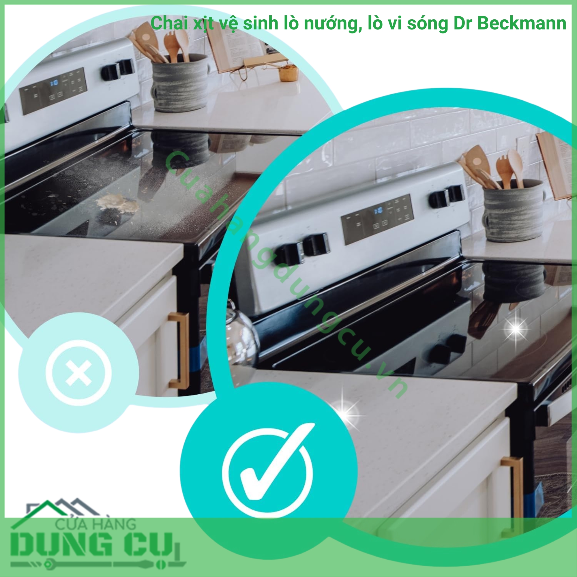Chai xịt vệ sinh lò nướng lò vi sóng Dr Beckmann