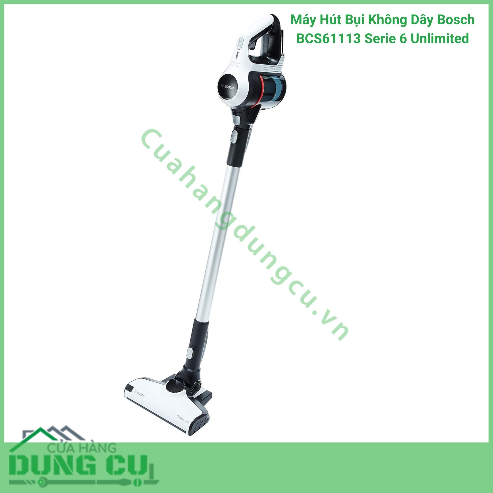 Máy Hút Bụi Không Dây Bosch BCS61113 Serie 6 Unlimited