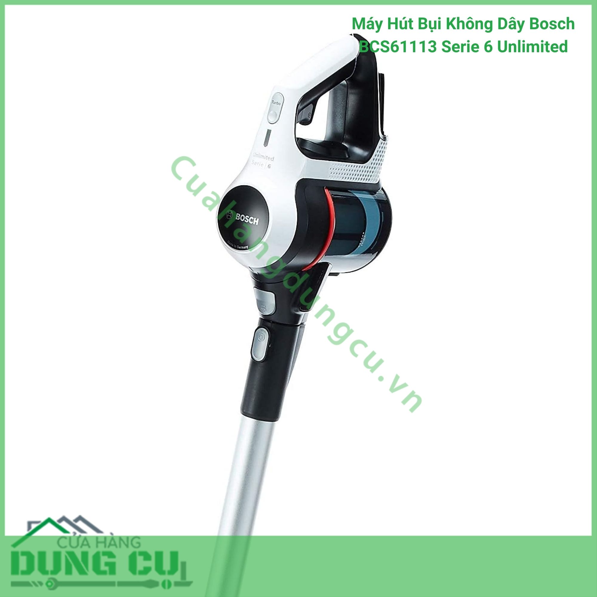 Máy Hút Bụi Không Dây Bosch BCS61113 Serie 6 Unlimited