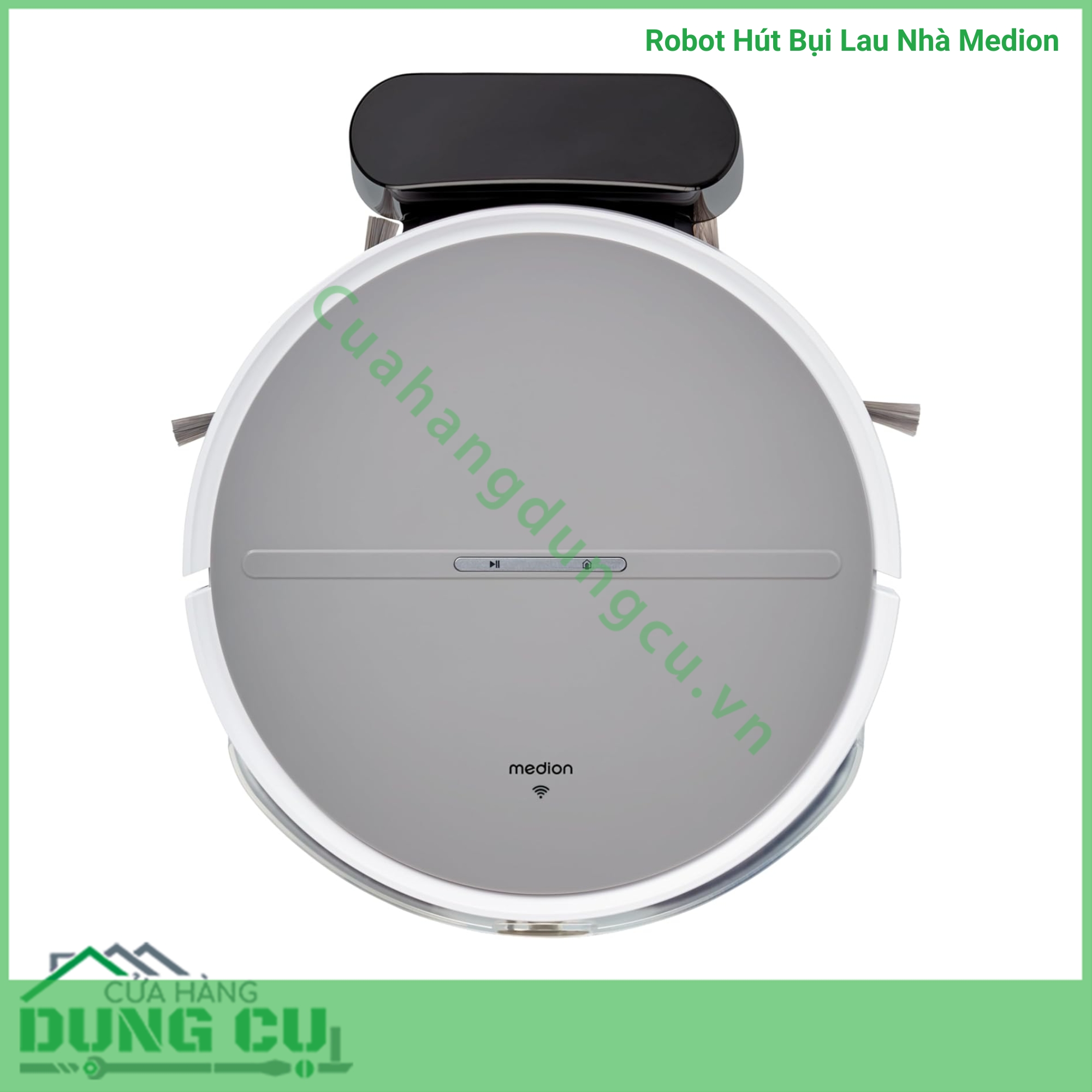 Robot Hút Bụi Lau Nhà Medion S05 SW (MD 11889)
