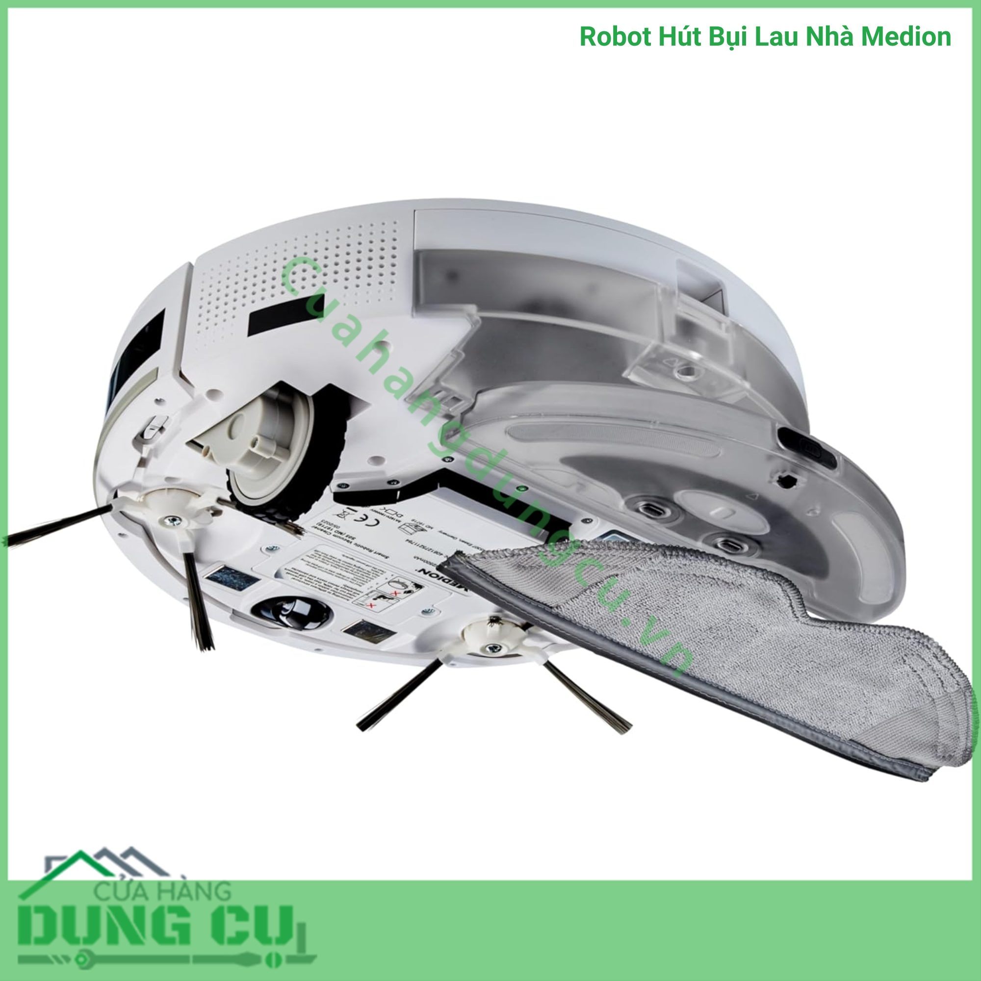 Robot Hút Bụi Lau Nhà Medion S05 SW (MD 11889)