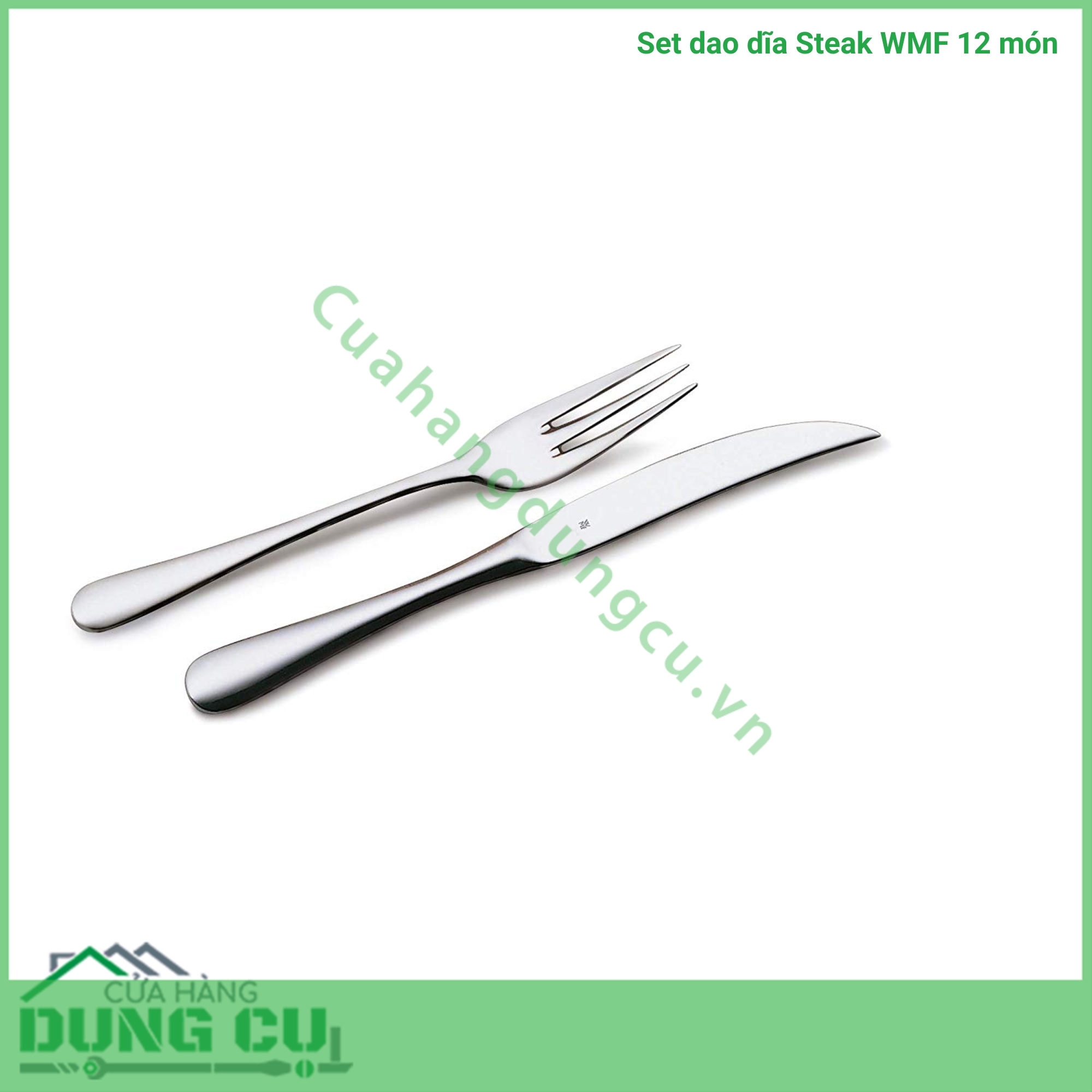 Set dao dĩa Steak WMF 12 món