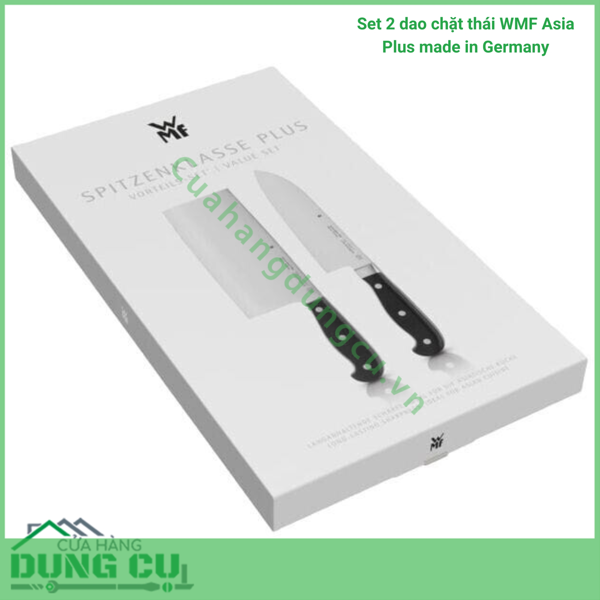 Set 2 dao chặt thái WMF Asia Plus made in Germany (DA40)