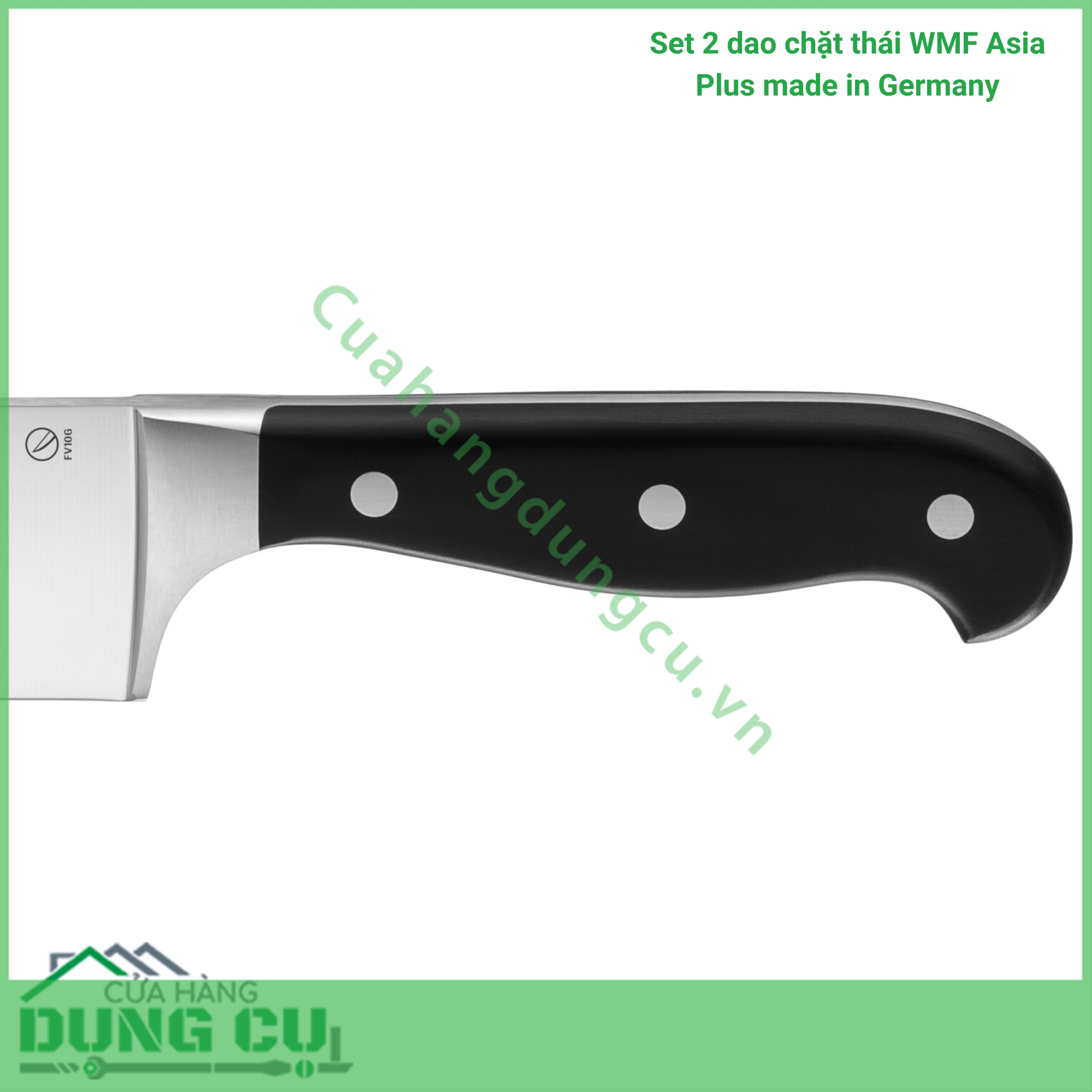 Set 2 dao chặt thái WMF Asia Plus made in Germany (DA40)