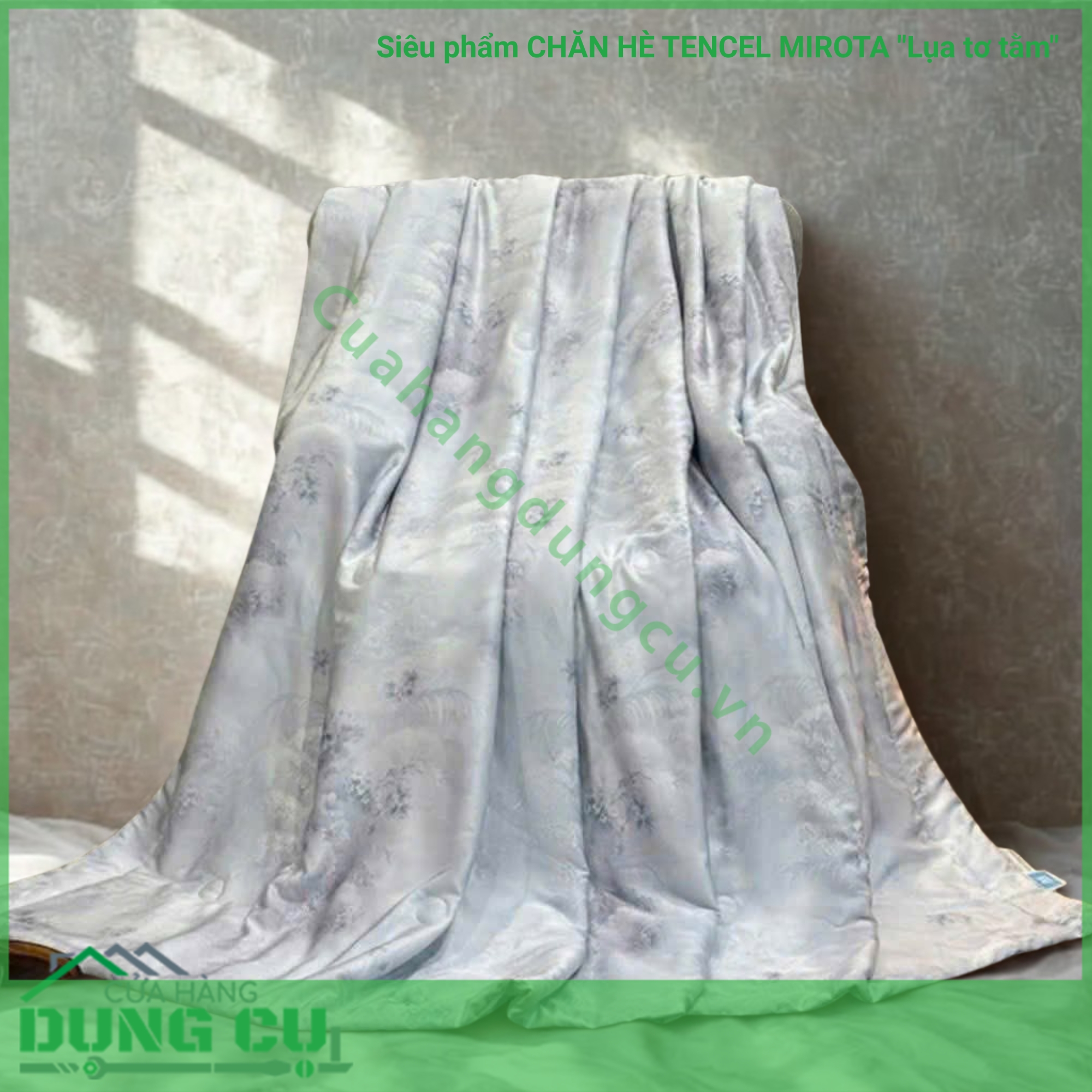 Siêu phẩm CHĂN HÈ TENCEL MIROTA Lụa tơ tằm