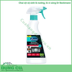 Chai xịt vệ sinh lò nướng, lò vi sóng Dr Beckmann