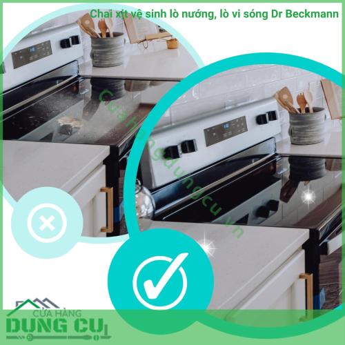 Chai xịt vệ sinh lò nướng lò vi sóng Dr Beckmann