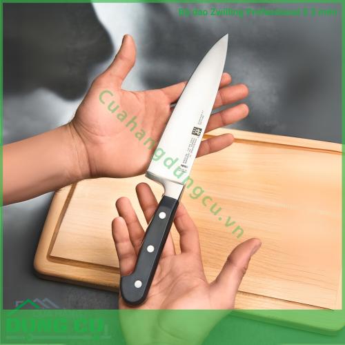 Bộ dao bếp đúc lõi thép Zwilling Professional S 3 món (DA31)