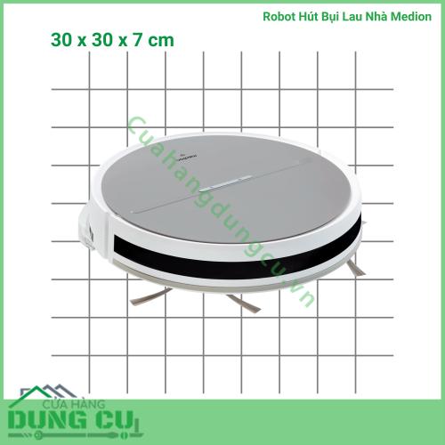 Robot Hút Bụi Lau Nhà Medion S05 SW (MD 11889)