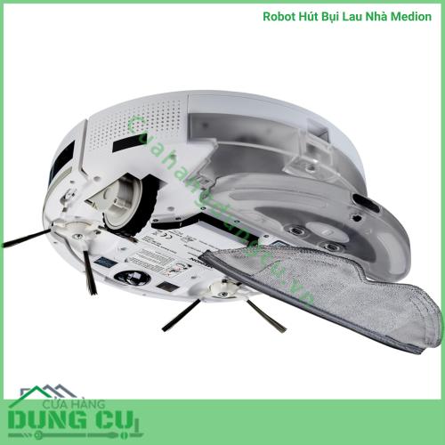 Robot Hút Bụi Lau Nhà Medion S05 SW (MD 11889)