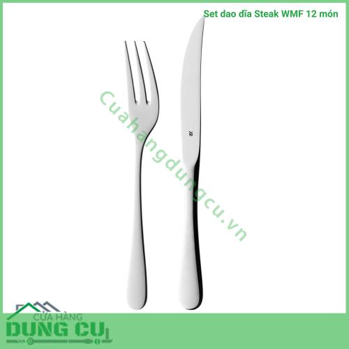 Set dao dĩa Steak WMF 12 món
