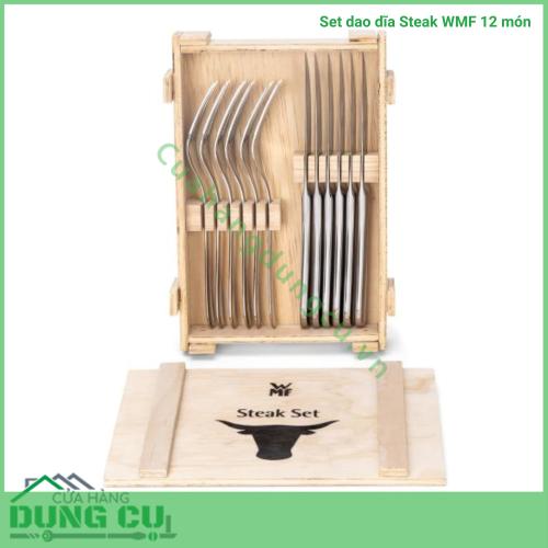 Set dao dĩa Steak WMF 12 món