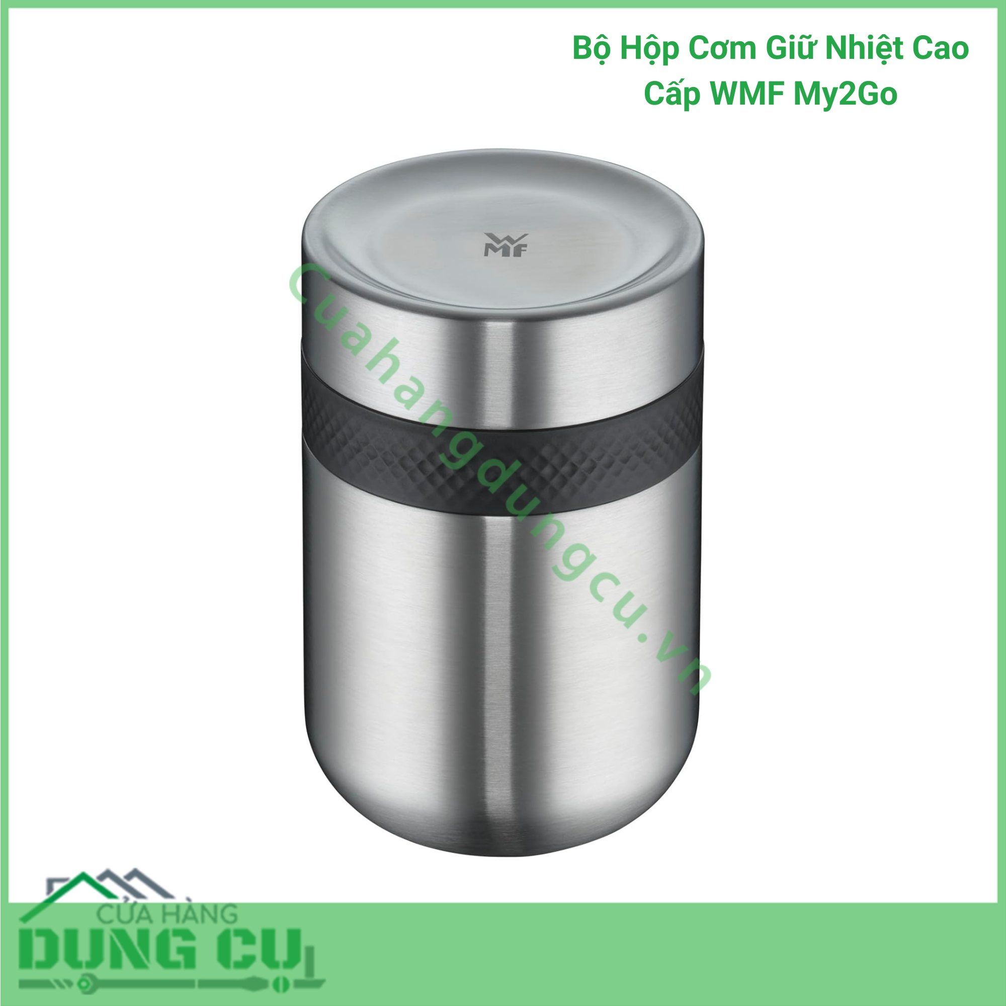 Bộ Hộp Cơm Giữ Nhiệt Cao Cấp WMF My2Go - kèm đũa thìa