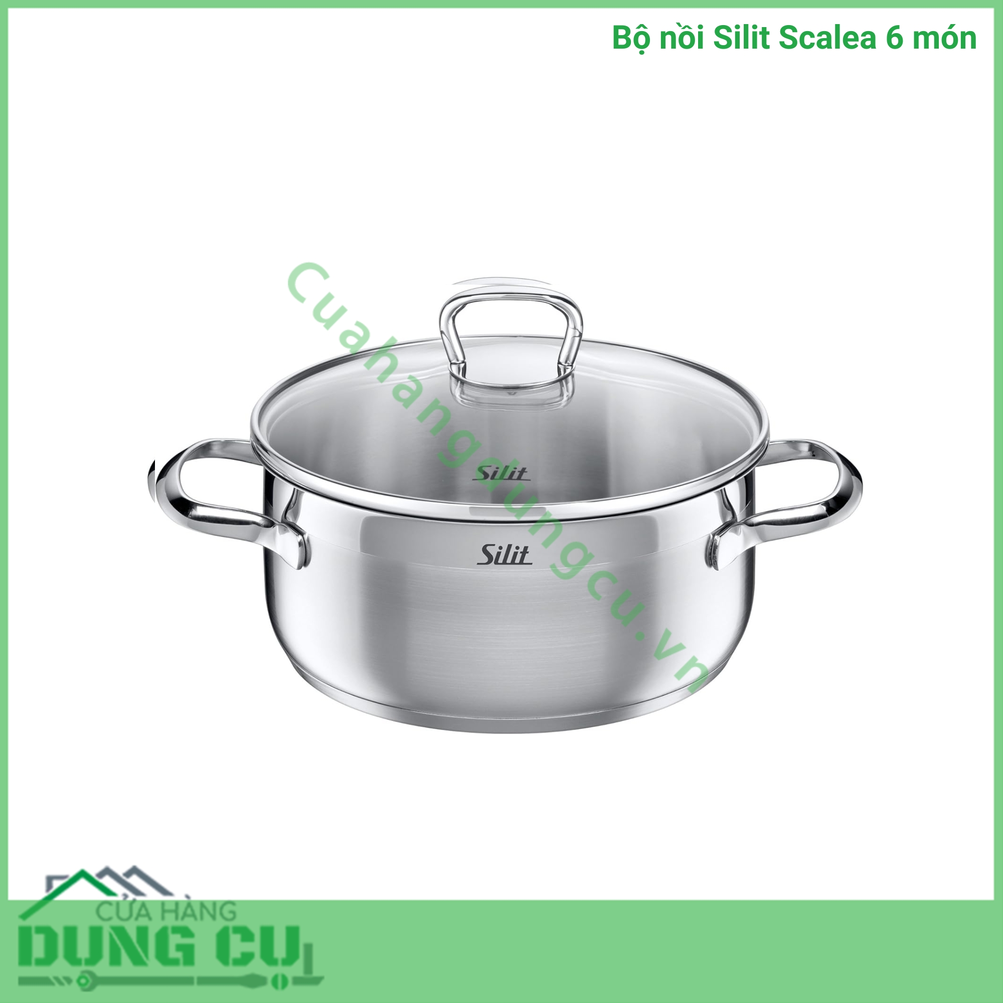 Bộ nồi Silit Scalea 6 món