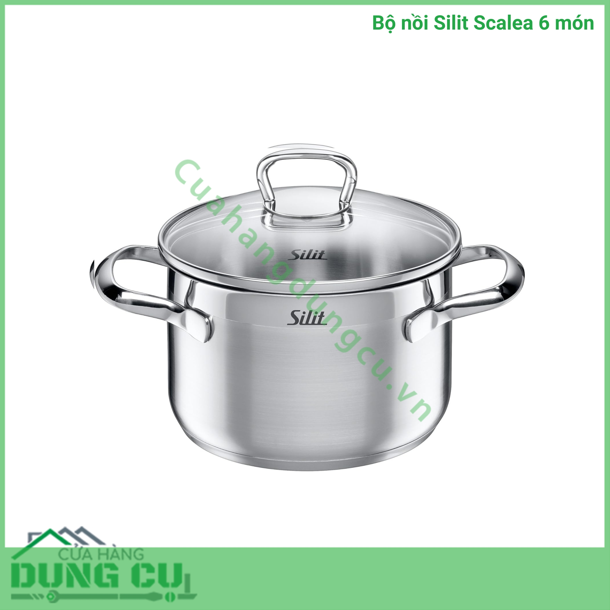 Bộ nồi Silit Scalea 6 món