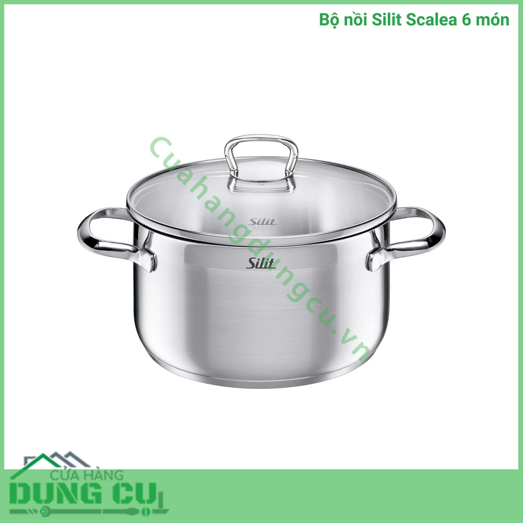 Bộ nồi Silit Scalea 6 món