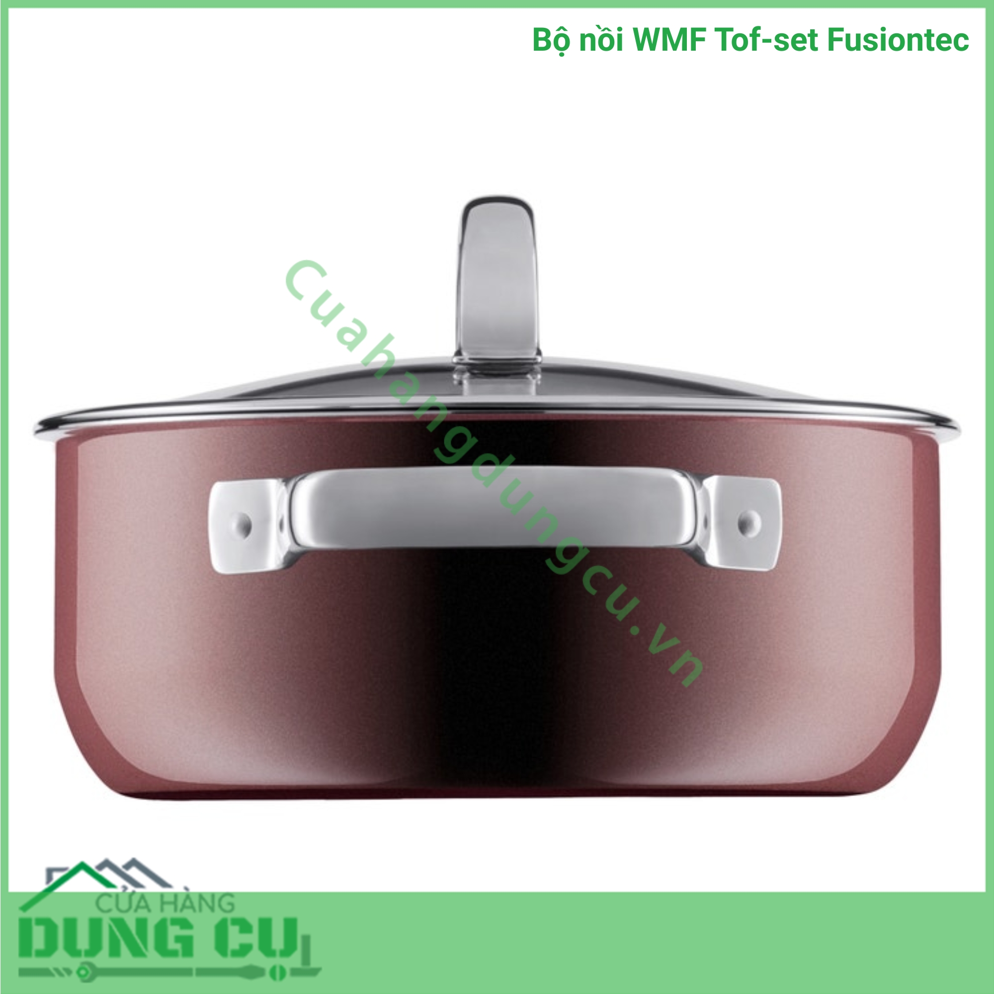 Bộ nồi WMF Topf-Set Fusiontec FT Mineral Töpf 4tlg - Made in Germany