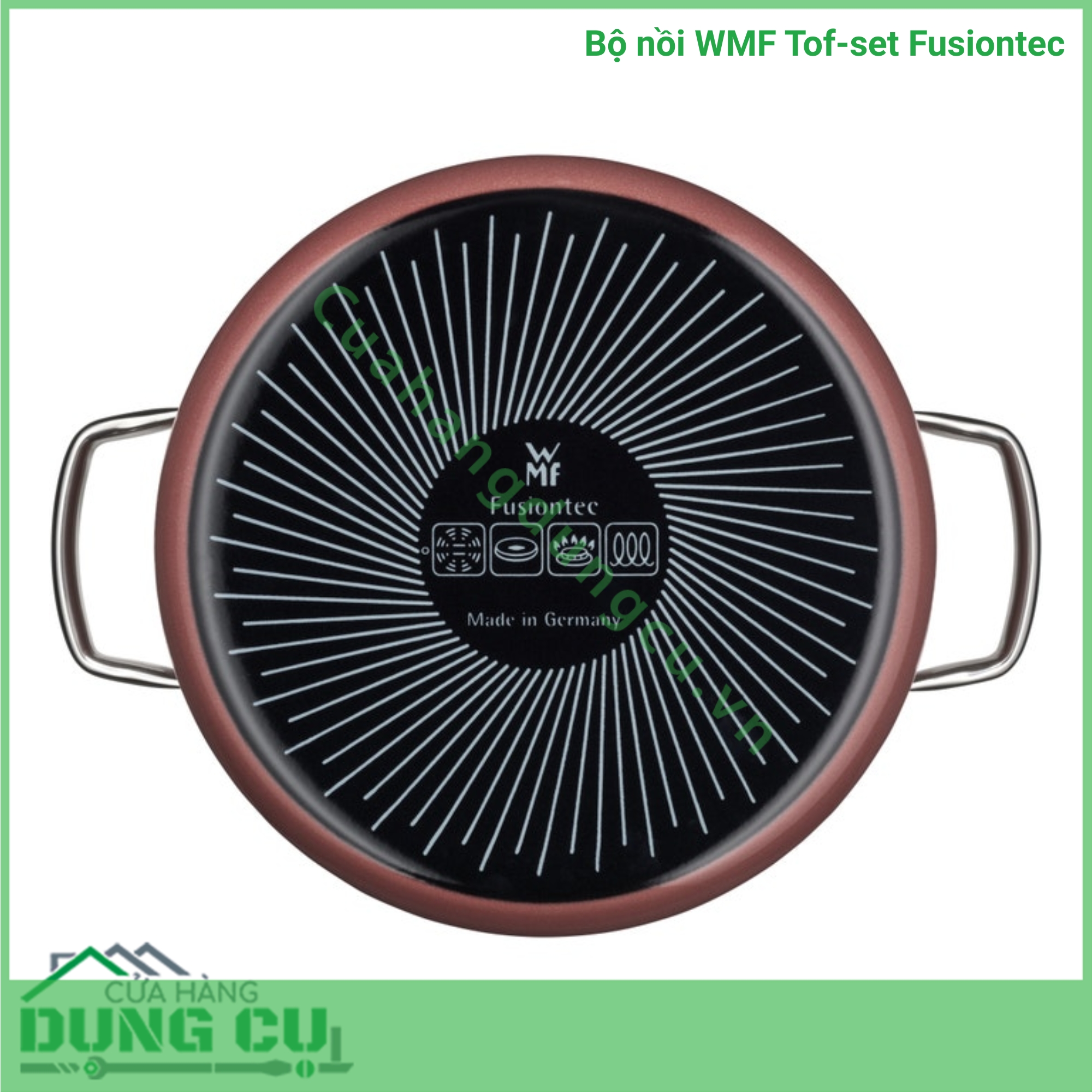 Bộ nồi WMF Topf-Set Fusiontec FT Mineral Töpf 4tlg - Made in Germany
