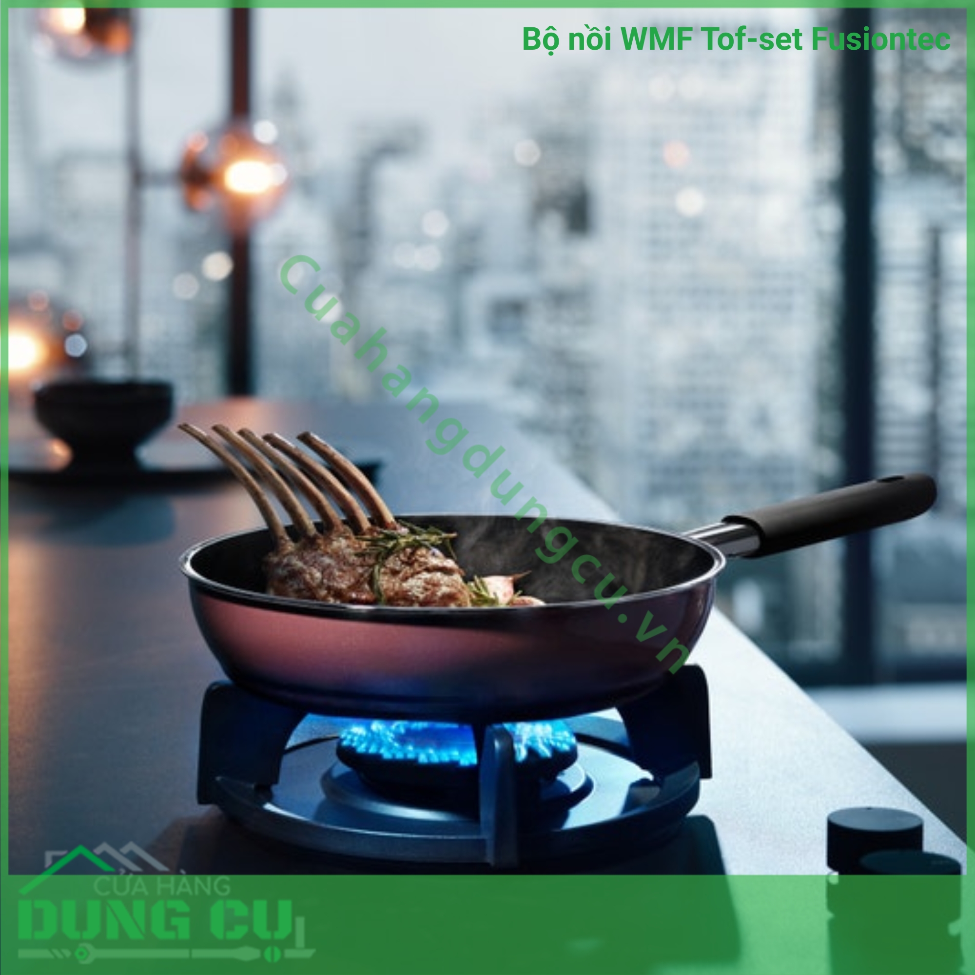 Bộ nồi WMF Topf-Set Fusiontec FT Mineral Töpf 4tlg - Made in Germany