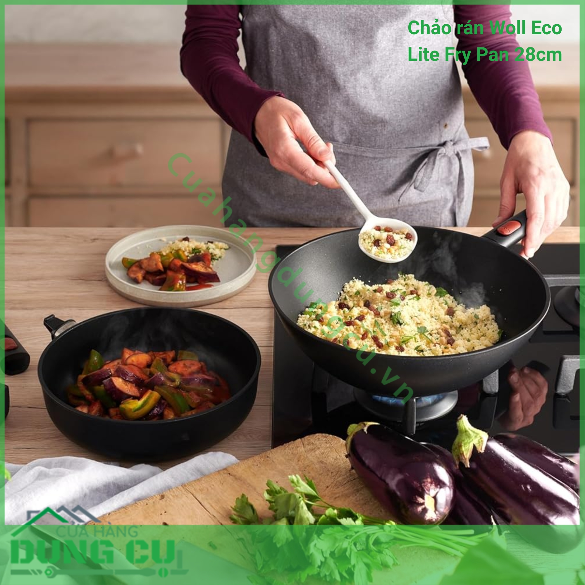 Chảo rán Woll Eco Lite Fry Pan 28cm