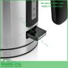 Ấm siêu tốc WMF Lono Kettle 1 6L thân thép 2 400W siêu bền đẹp