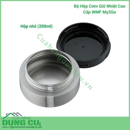 Bộ Hộp Cơm Giữ Nhiệt Cao Cấp WMF My2Go - kèm đũa thìa