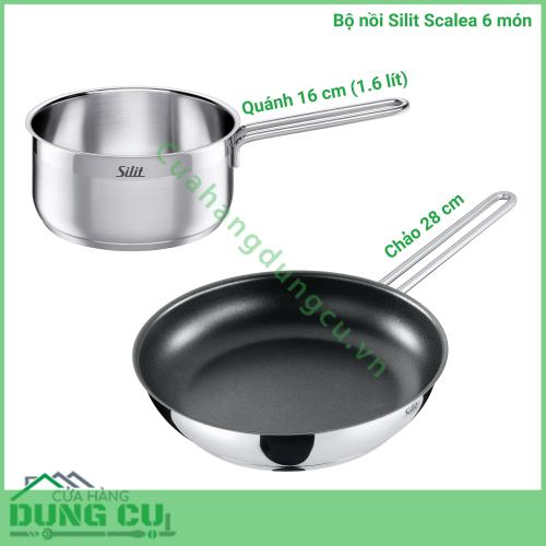 Bộ nồi Silit Scalea 6 món