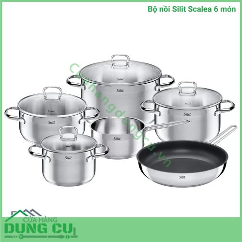 Bộ nồi Silit Scalea 6 món