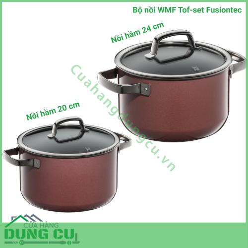 Bộ nồi WMF Topf-Set Fusiontec FT Mineral Töpf 4tlg - Made in Germany