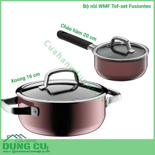 Bộ nồi WMF Topf-Set Fusiontec FT Mineral Töpf 4tlg - Made in Germany