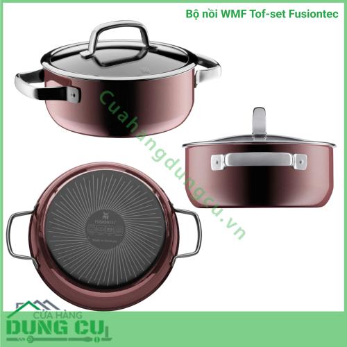 Bộ nồi WMF Topf-Set Fusiontec FT Mineral Töpf 4tlg - Made in Germany