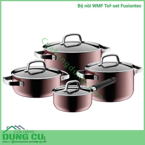 Bộ nồi WMF Topf-Set Fusiontec FT Mineral Töpf 4tlg - Made in Germany