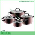 Bộ nồi WMF Topf-Set Fusiontec FT Mineral Töpf 4tlg - Made in Germany