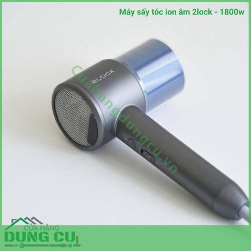 Máy sấy tóc ion âm 2lock - 1800w