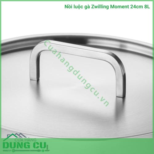 Nồi luộc gà Zwilling Moment 24cm 8L cực xịn siêu dày dặn