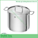 Nồi luộc gà Zwilling Moment 24cm 8L cực xịn, siêu dày dặn