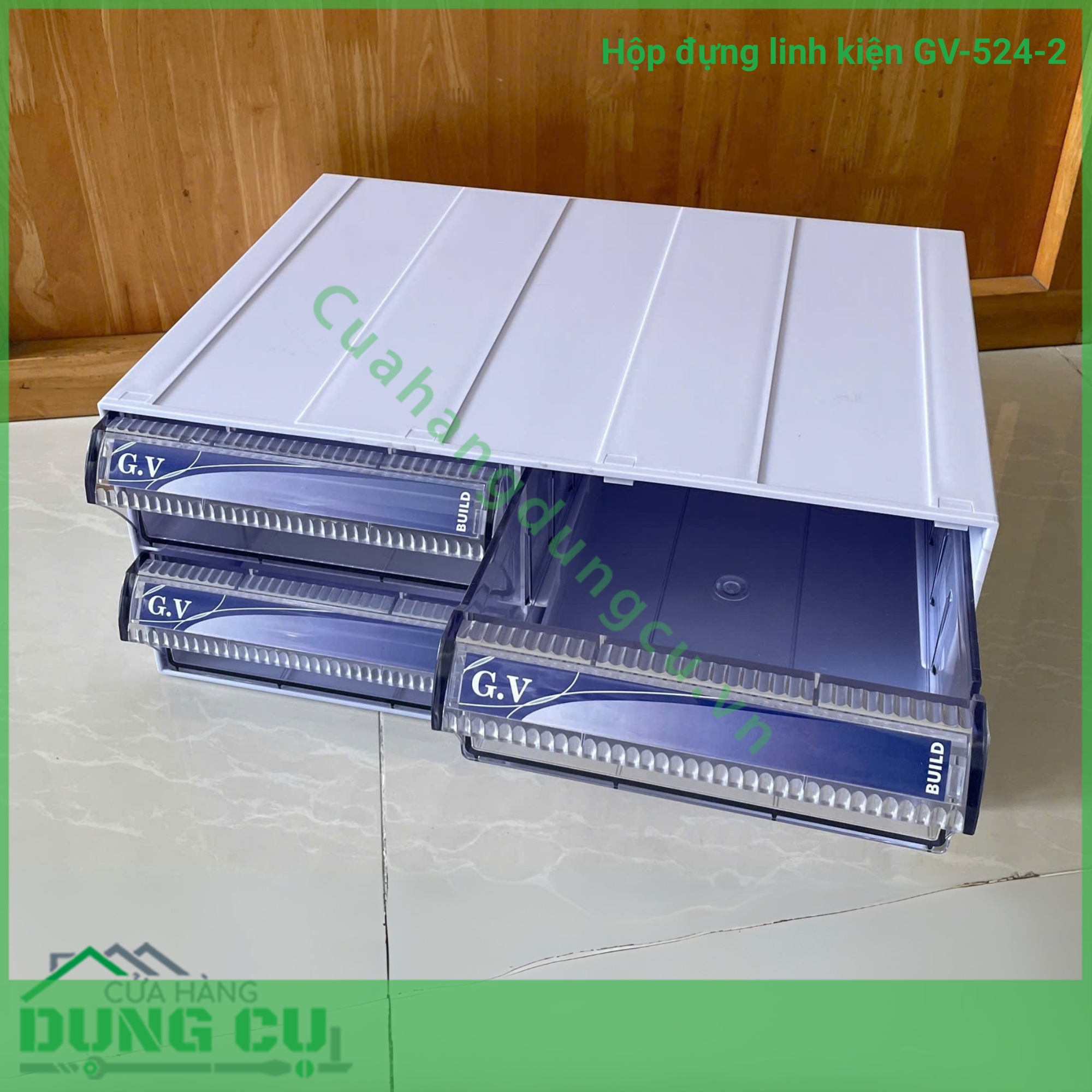 Hộp đựng linh kiện GV-524-2