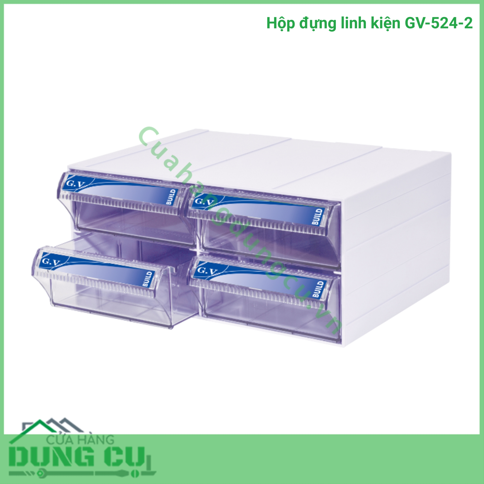 Hộp đựng linh kiện GV-524-2