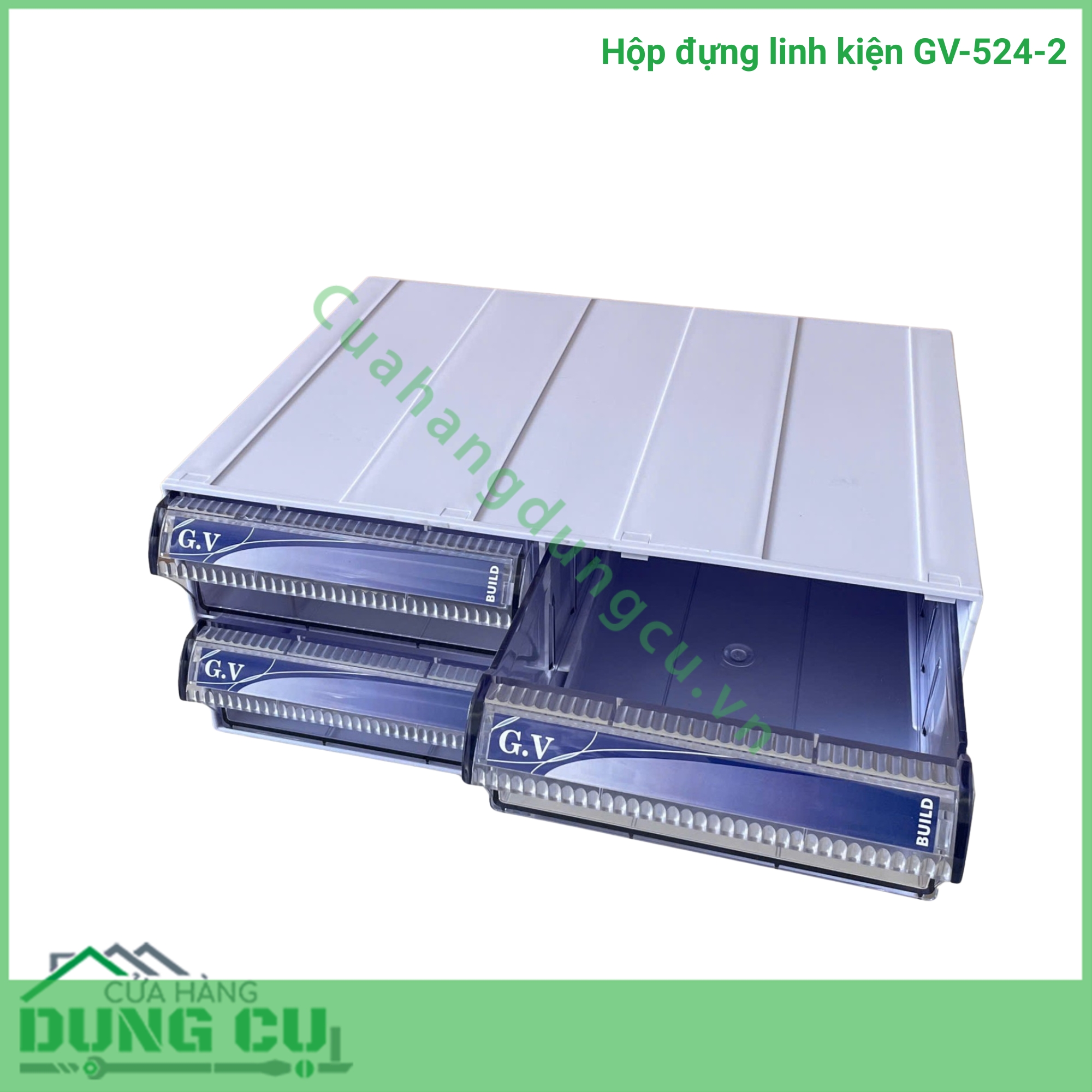 Hộp đựng linh kiện GV-524-2