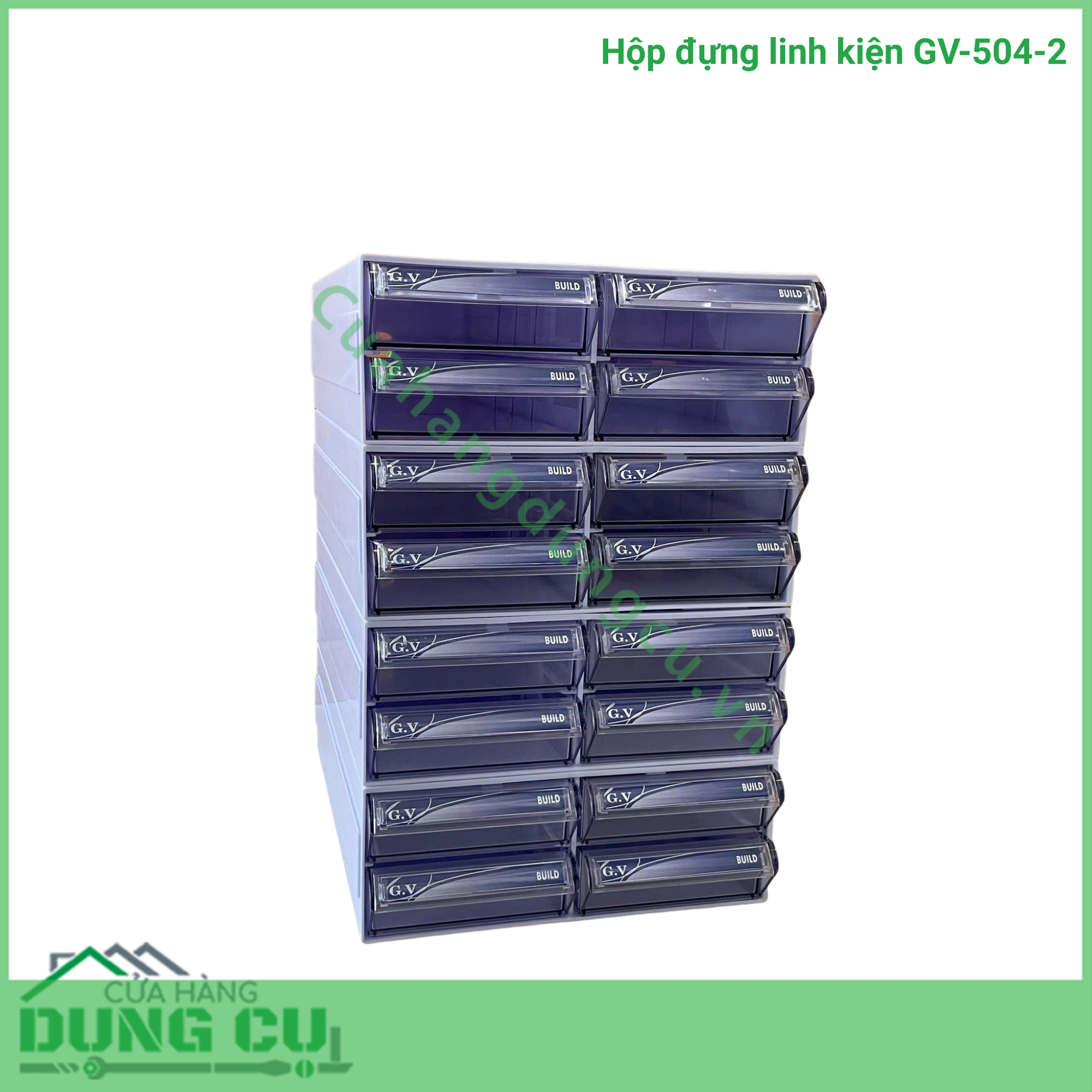 Hộp đựng linh kiện GV-504-2