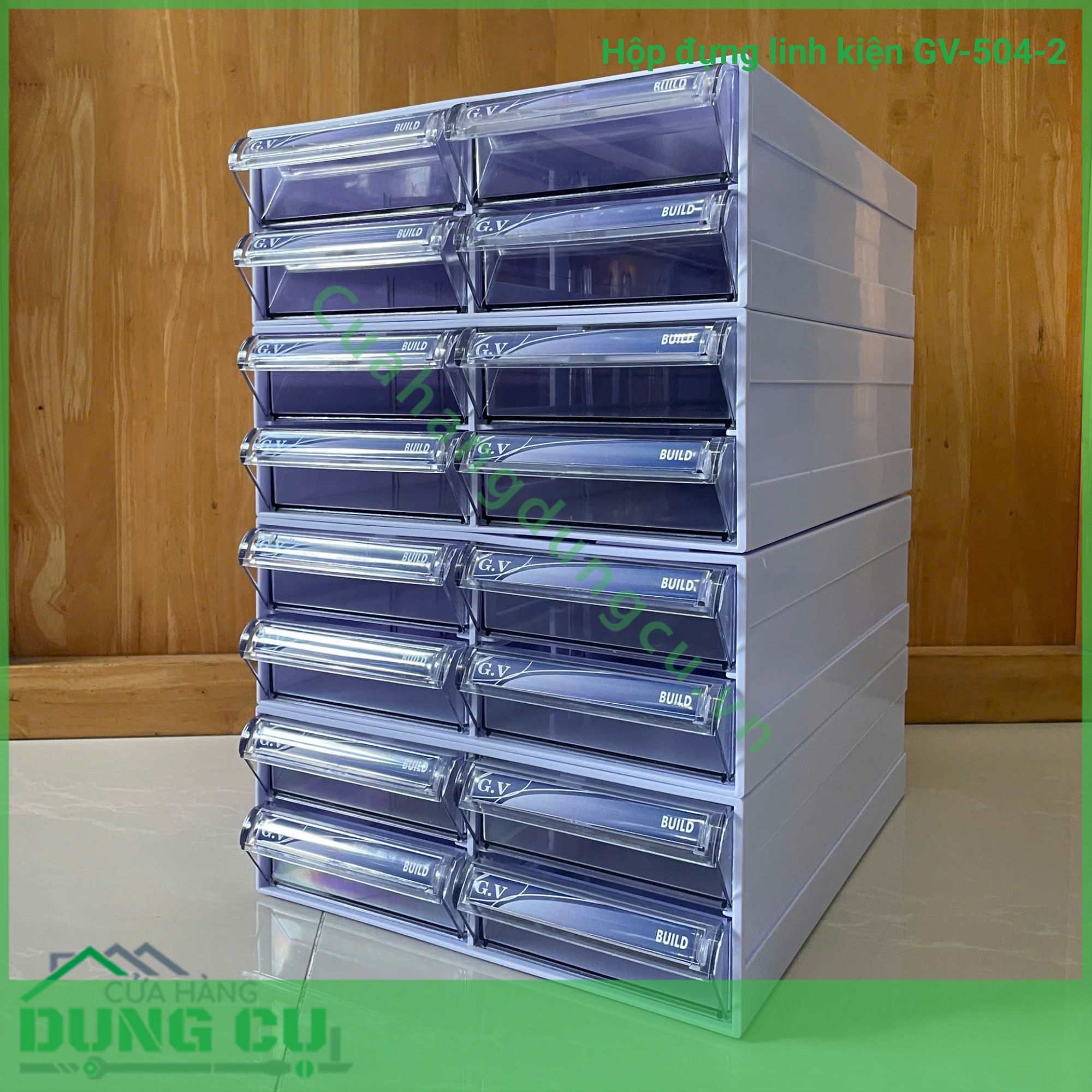 Hộp đựng linh kiện GV-504-2