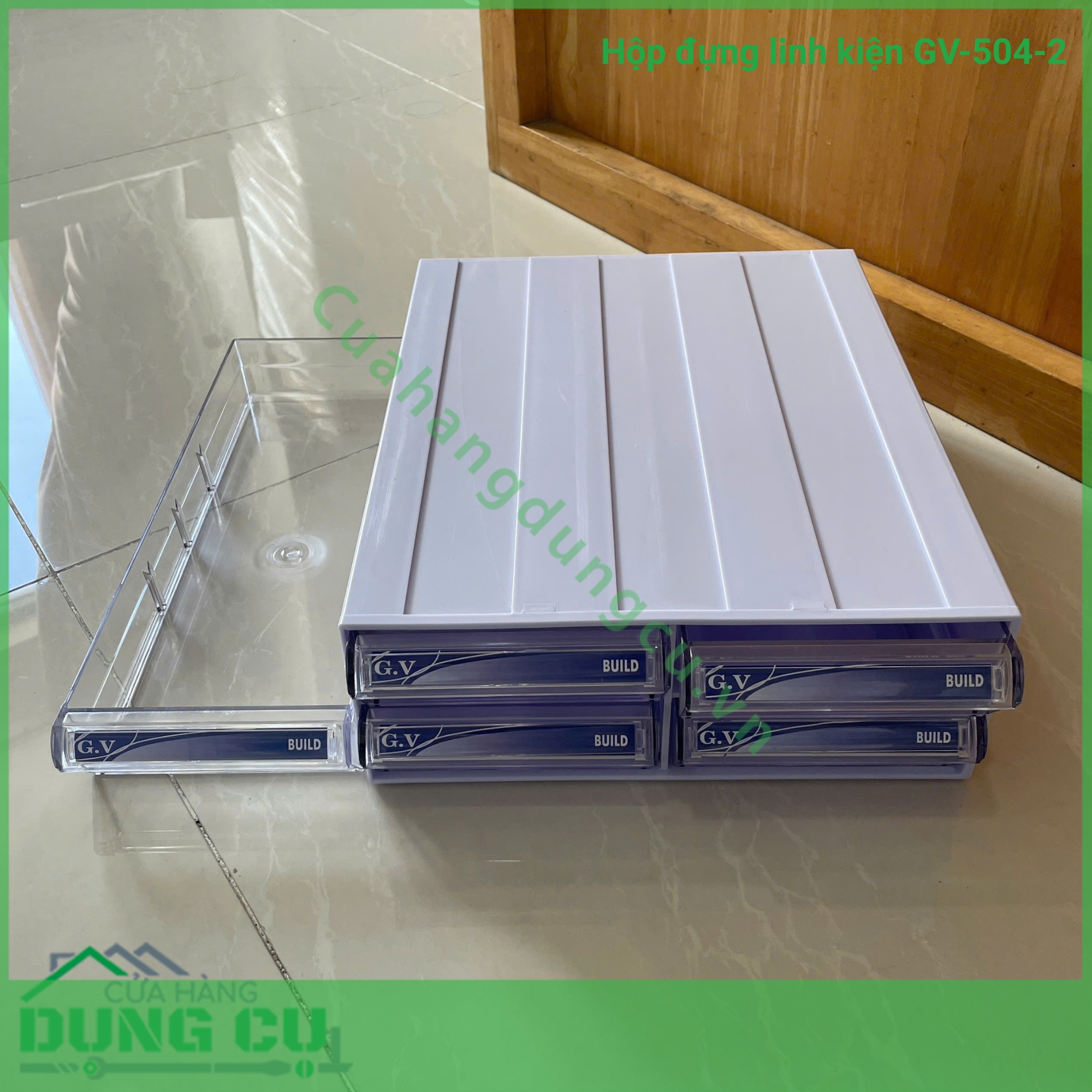 Hộp đựng linh kiện GV-504-2