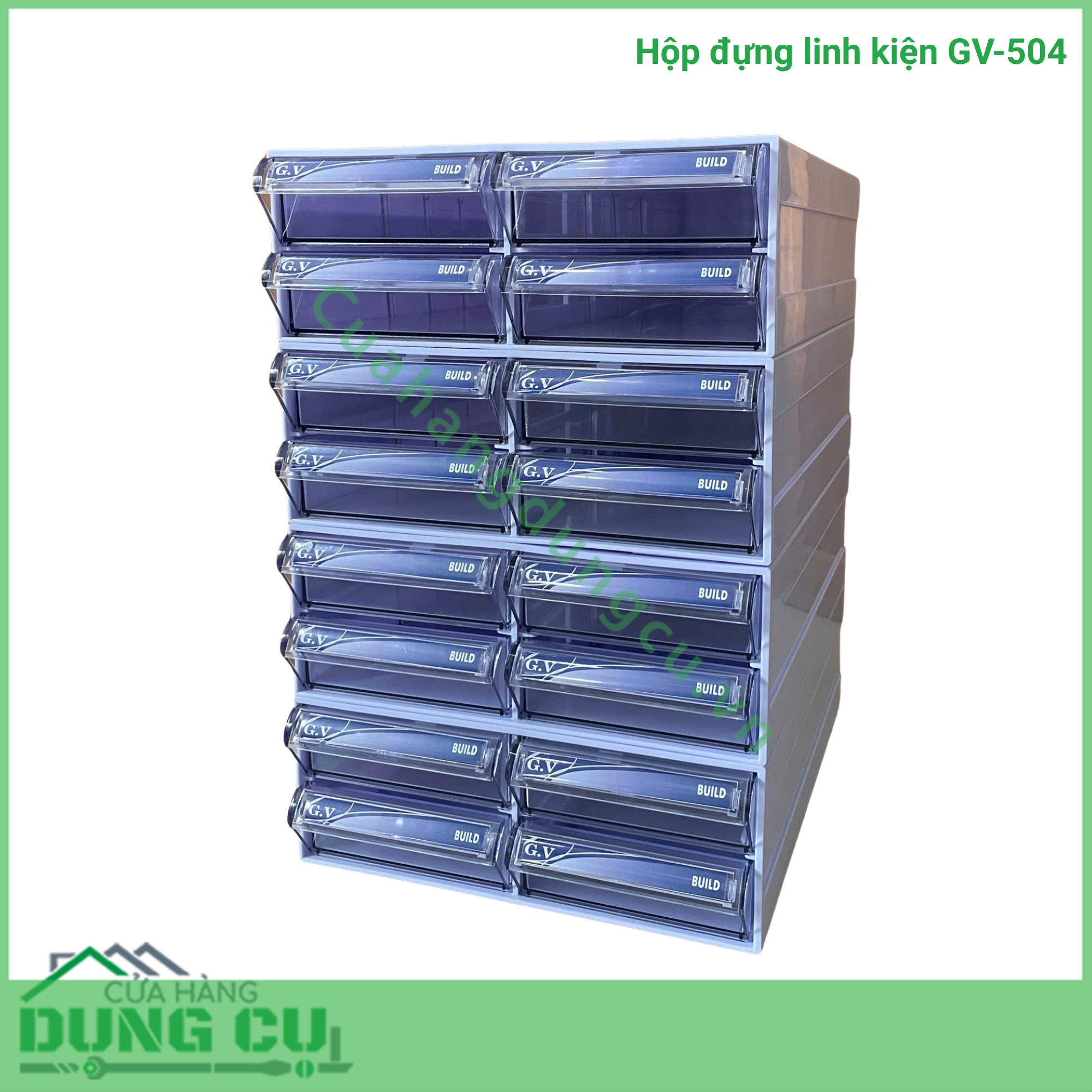 Hộp đựng linh kiện GV-504