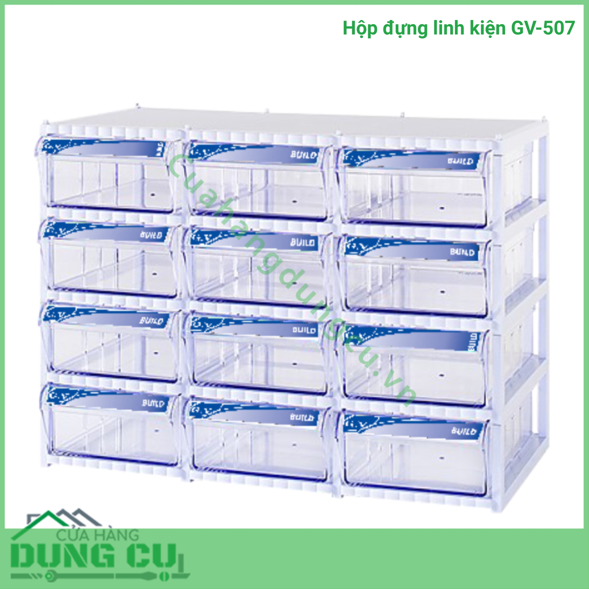 Tủ đựng linh kiện GV-507