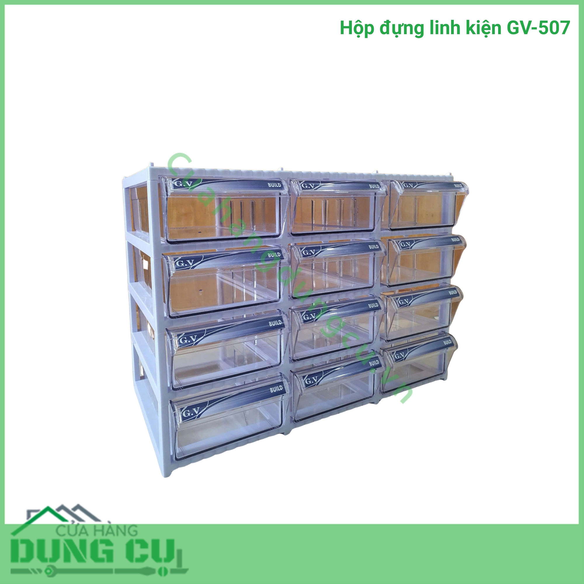 Tủ đựng linh kiện GV-507
