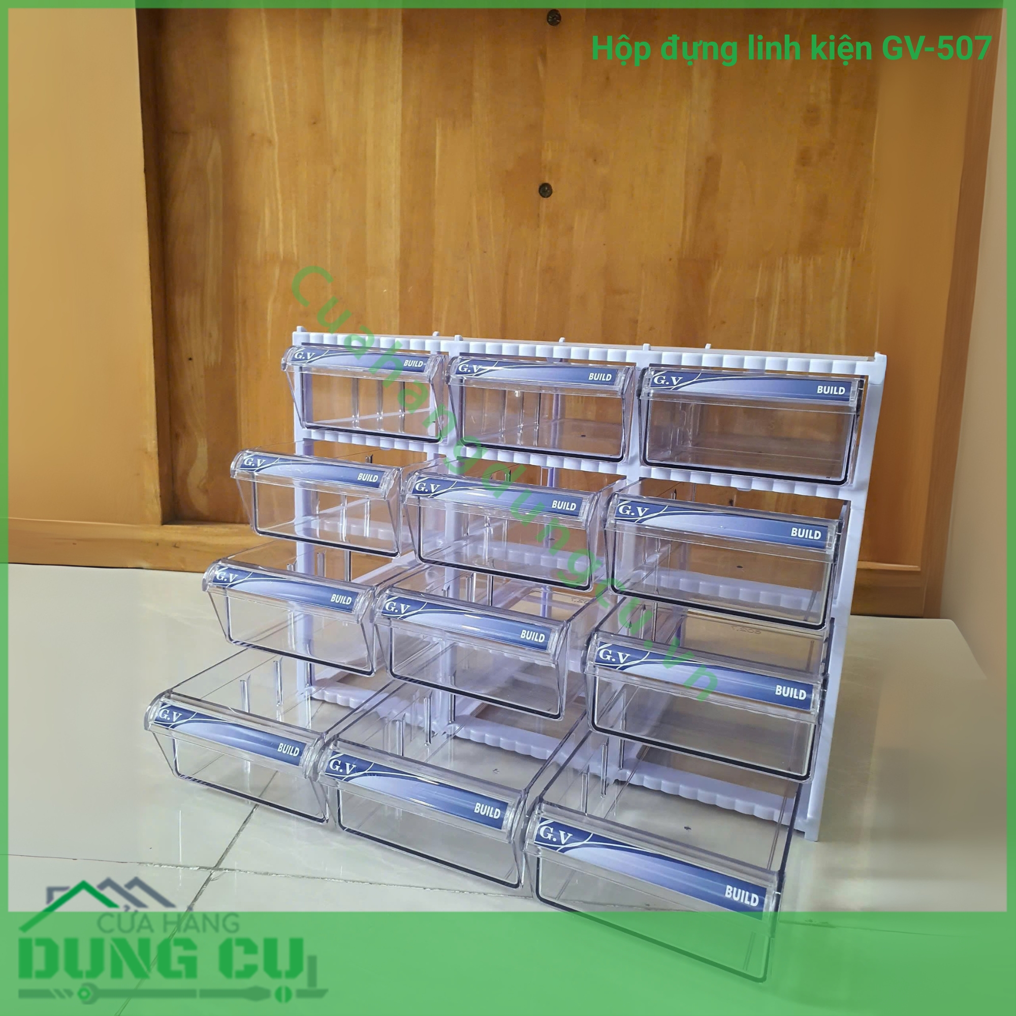 Tủ đựng linh kiện GV-507